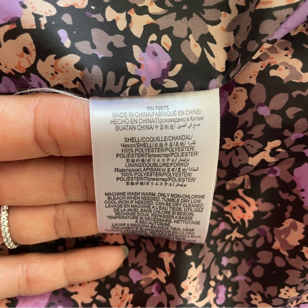 Bcbgeneration Bright Red Utility Rain Jacket Larg… - image 4